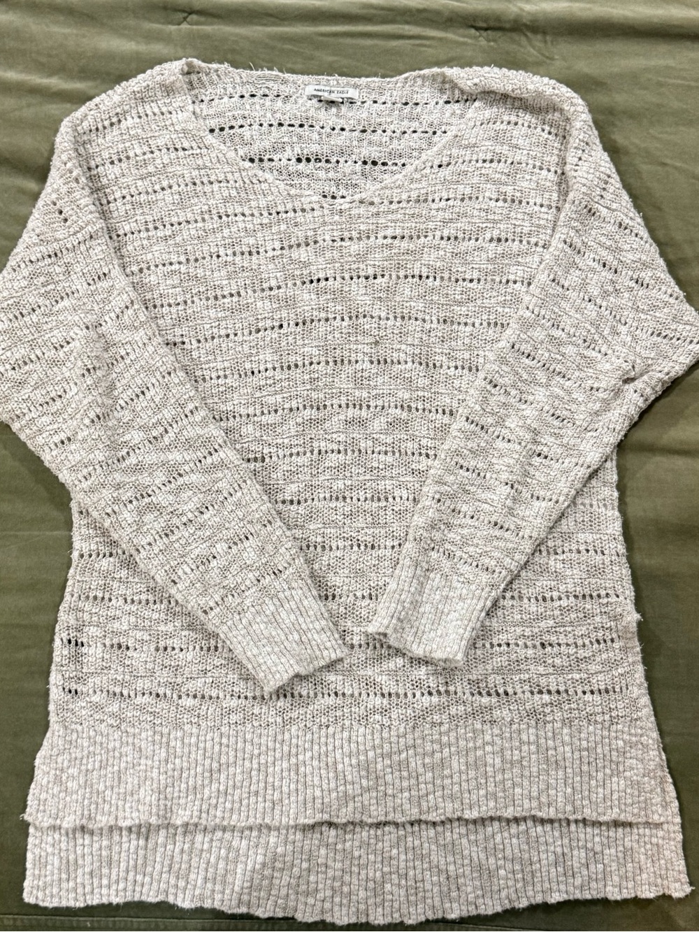 American Eagle Open Knit Lightweight Sweater – S/P Swimsuit Coverup